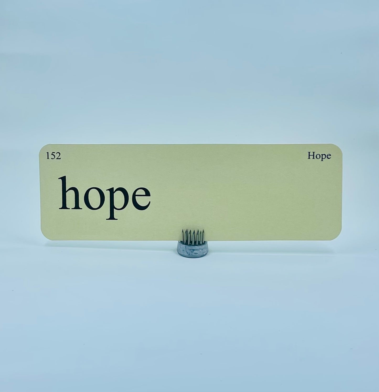Flash Card with Holder