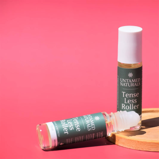 Tense Less Peppermint Roller: 10 mL