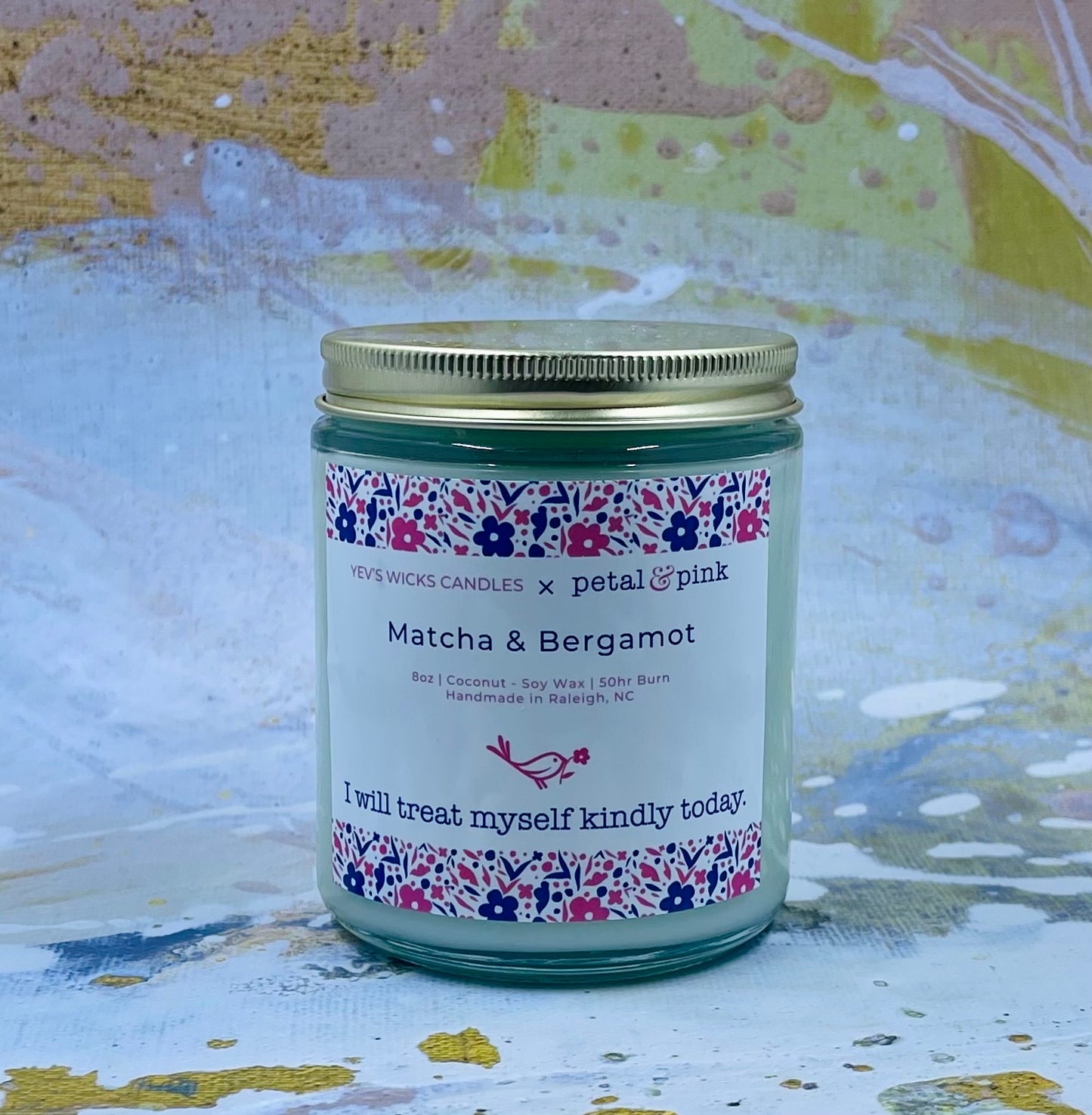 Matcha & Bergamot Candle