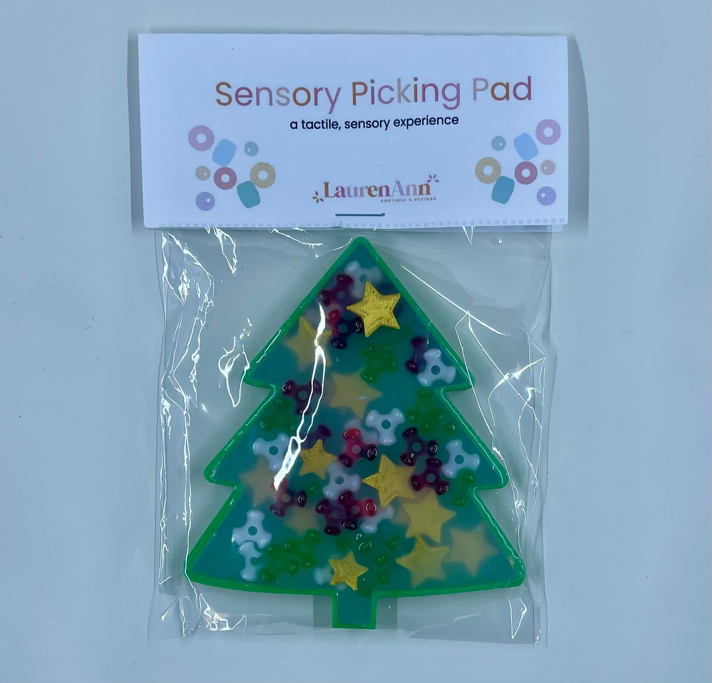Sensory Picking Pad Christmas Tree