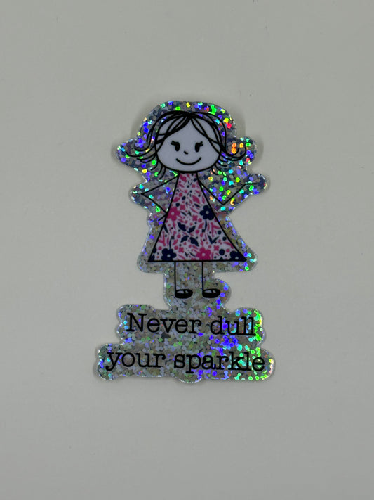 Sparkling Petal - Sticker