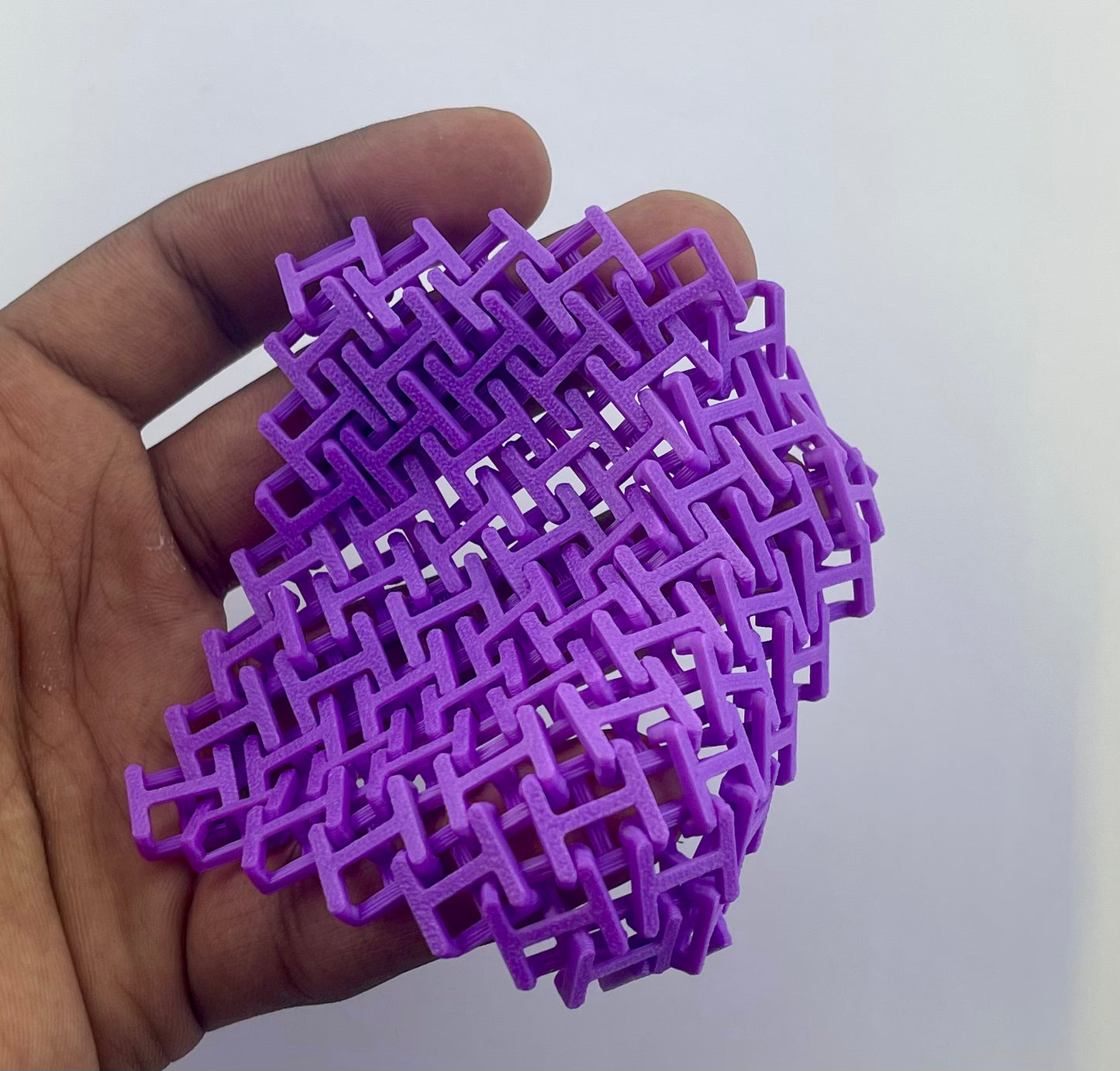Purple Chainmail Fidget