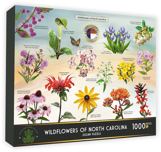 Wildflower of North Carolina Jigsaw Puzzle