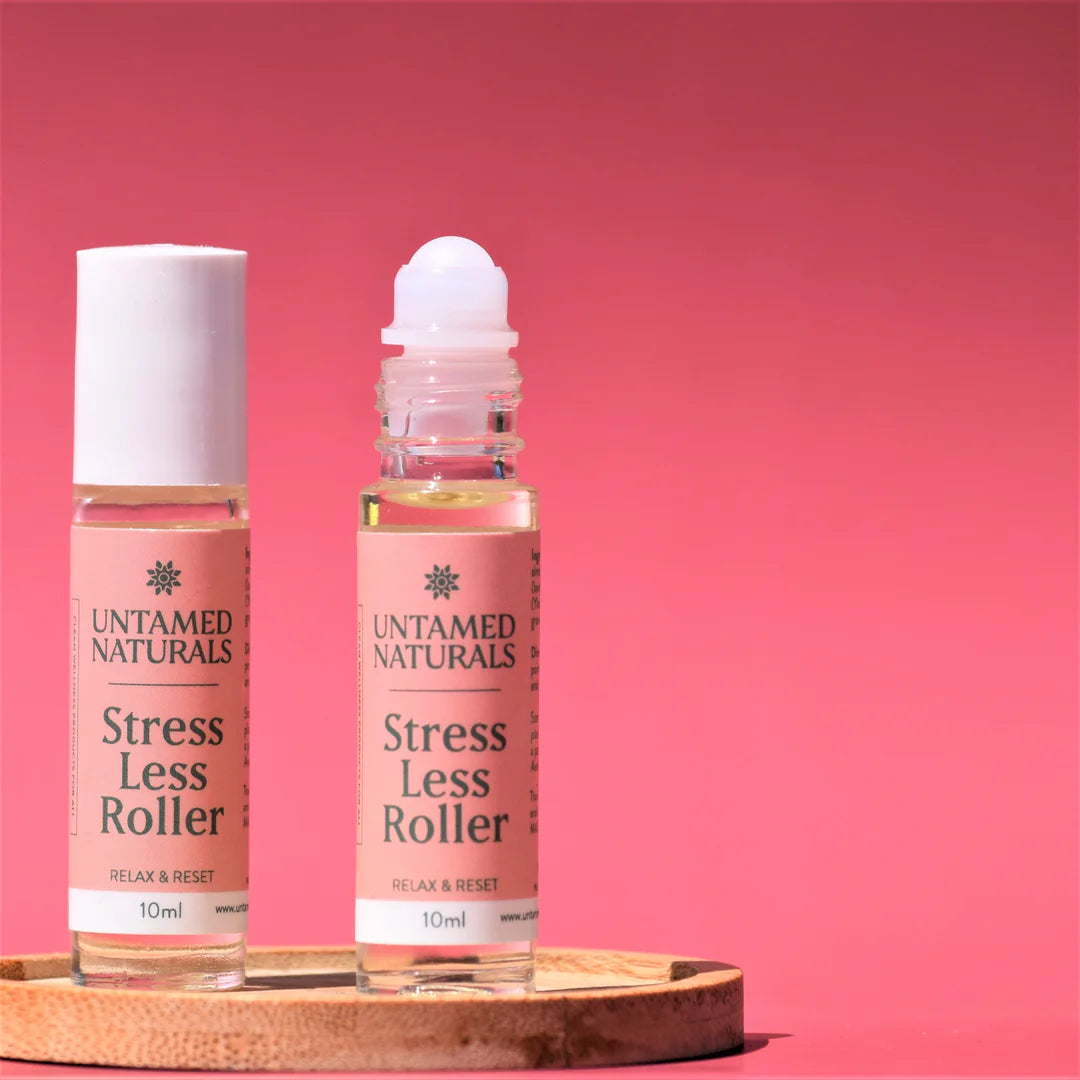 Stress Less Peppermint Roller: 10 mL