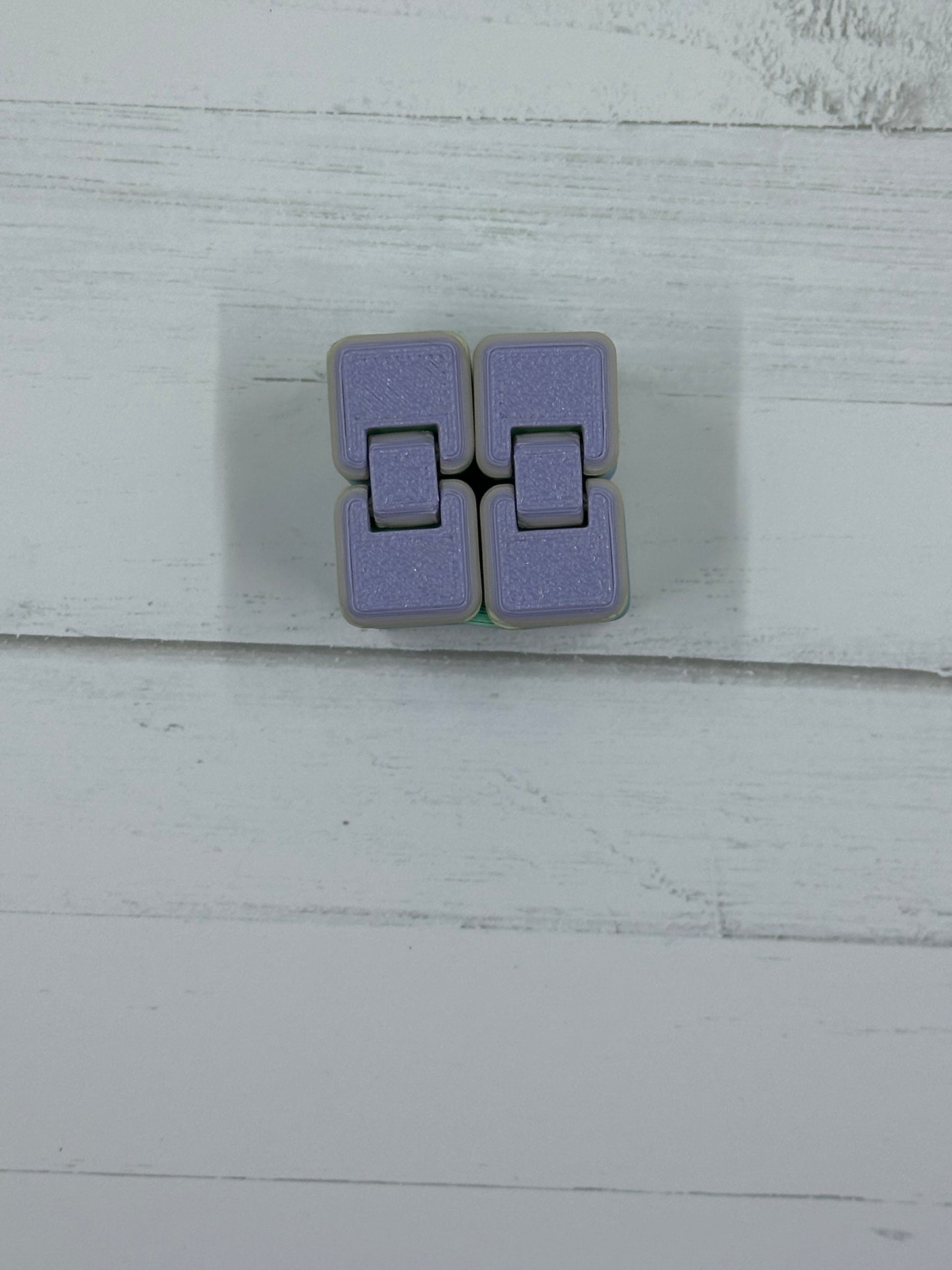 Stripe Cube Fidget - Large