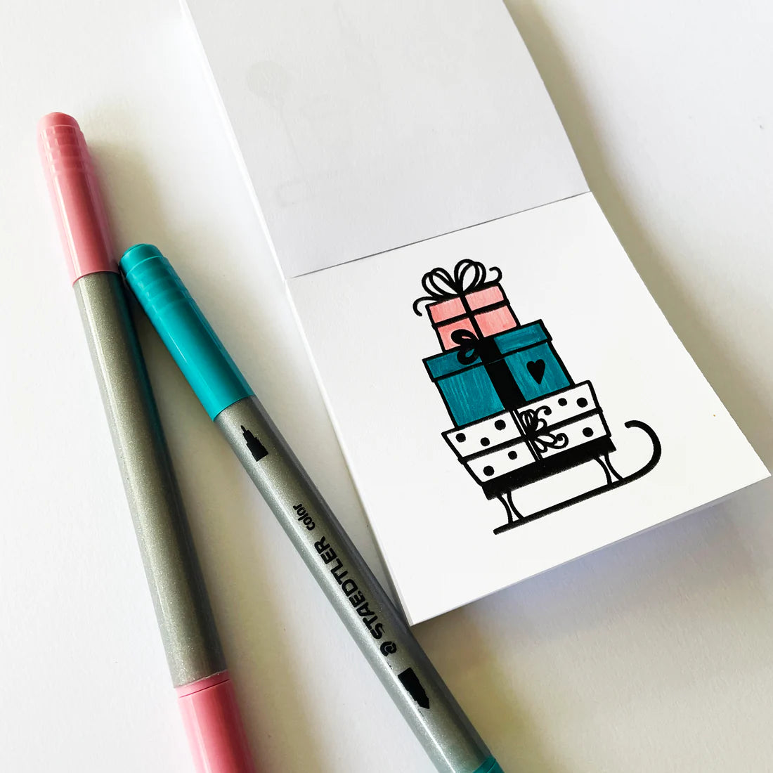 Very Merry Mini Coloring Book