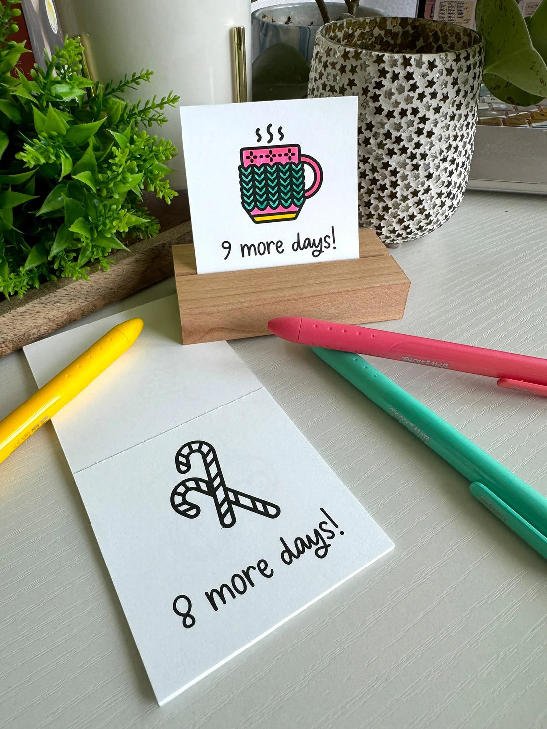 Advent Calendar Mini Coloring Book