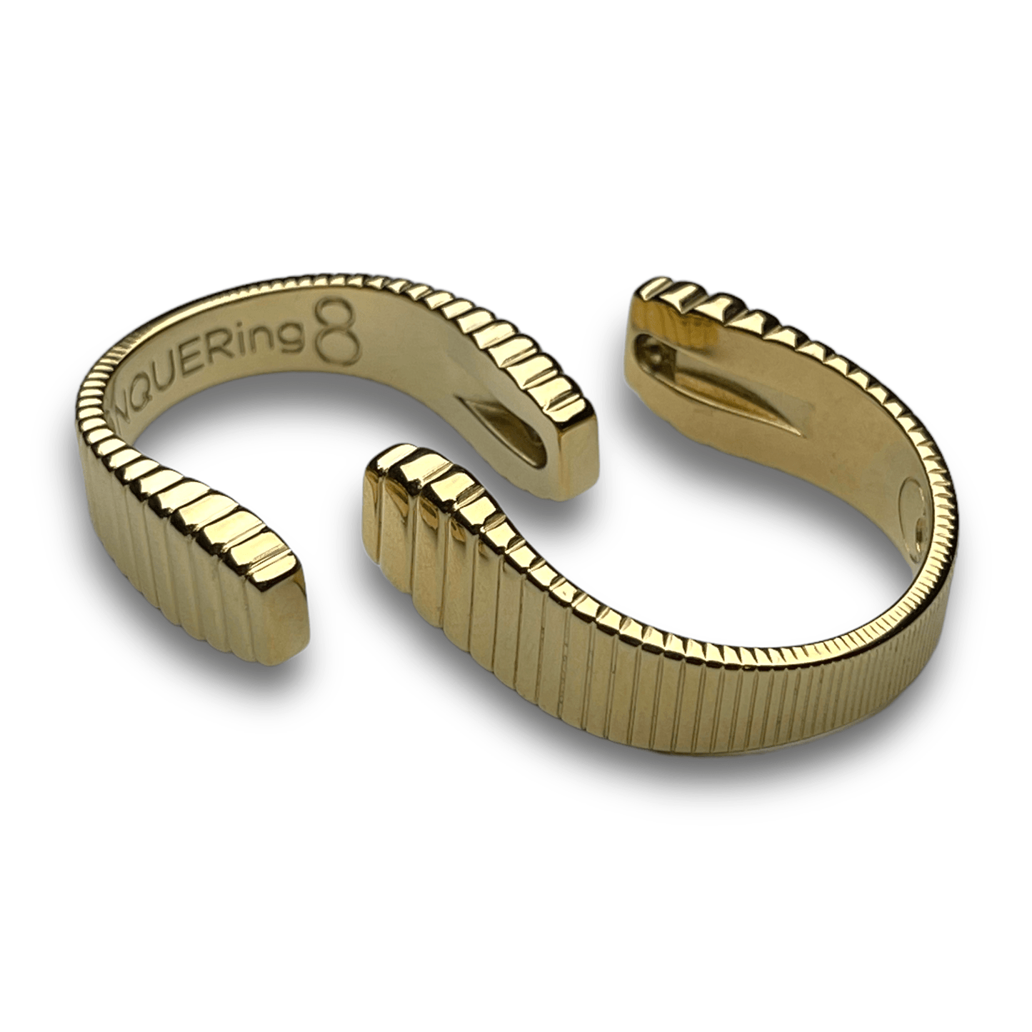 ViaDeco™ Ring Band - Fidget Ring Band: Silver / 10