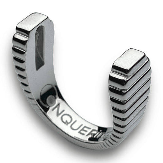 ViaDeco™ Ring Band - Fidget Ring Band: Silver / 10
