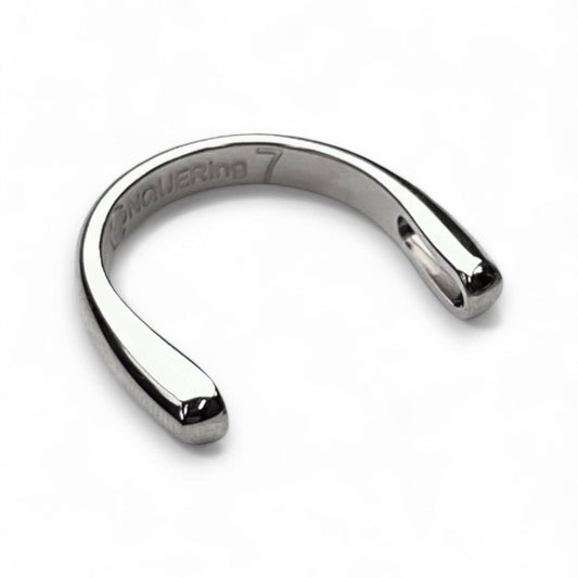 Willow Ring Band - Fidget Ring Band: Silver / 8