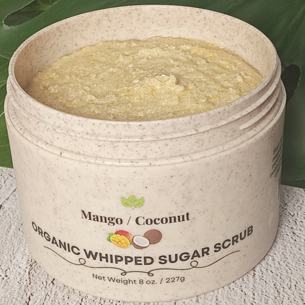 Mango Coconut Organic Whipped Sugar Scrub