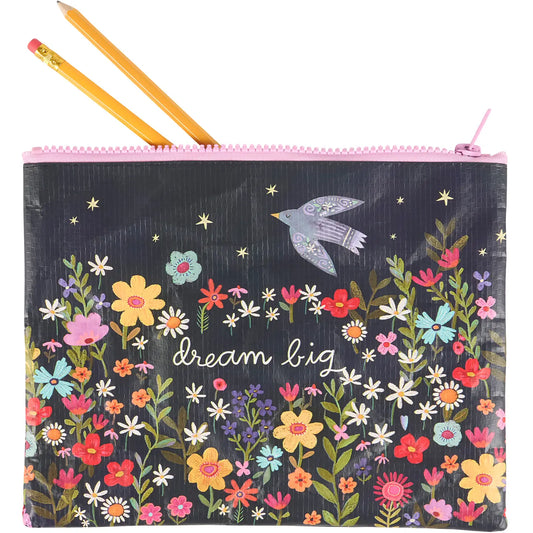 Dream Big Large Zipper Pouch