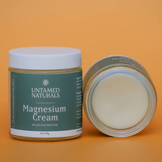 Peppermint Magnesium Muscle & Sleep Rub: 2 oz tin