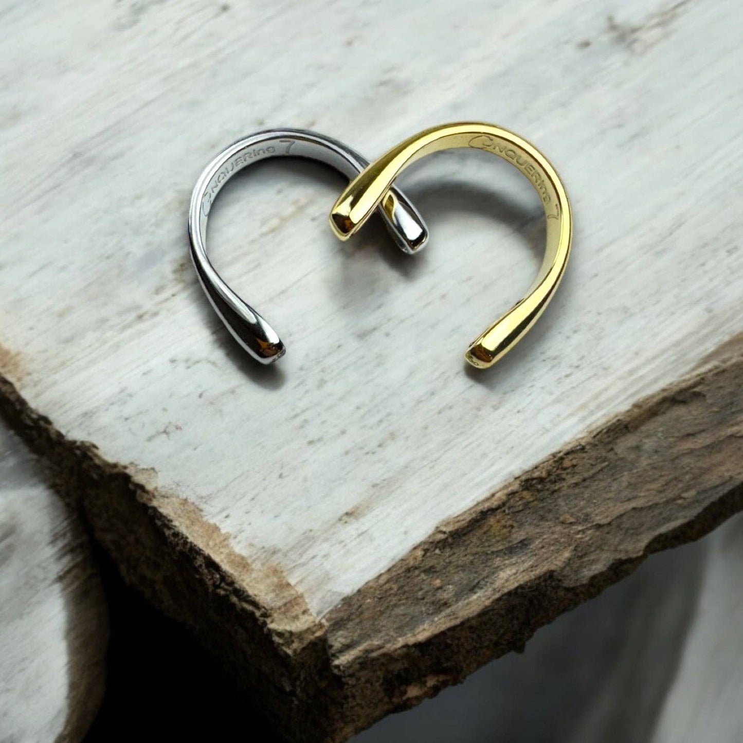 Willow Ring Band - Fidget Ring Band: Silver / 9