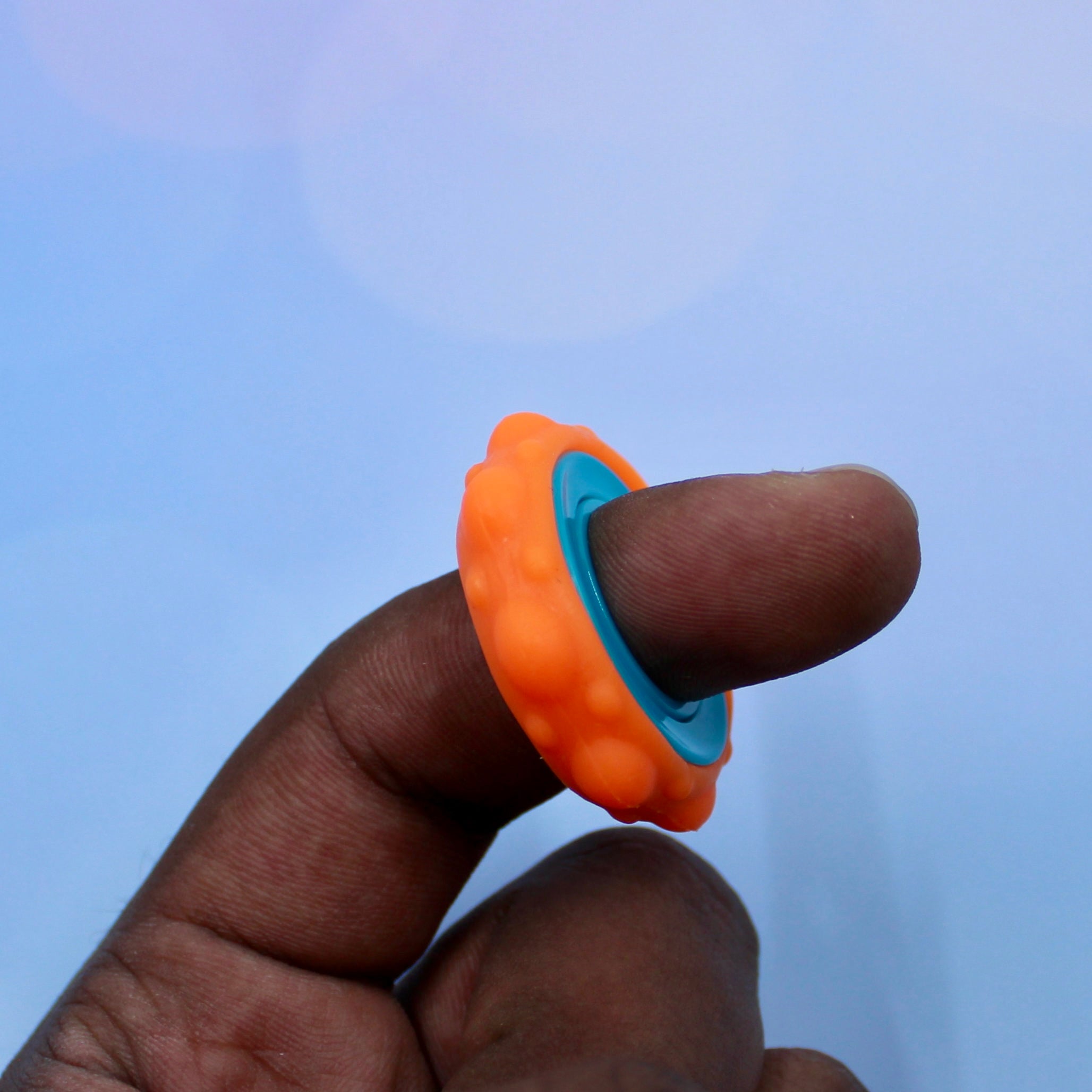 Rotating Fidget Rings – Petal & Pink