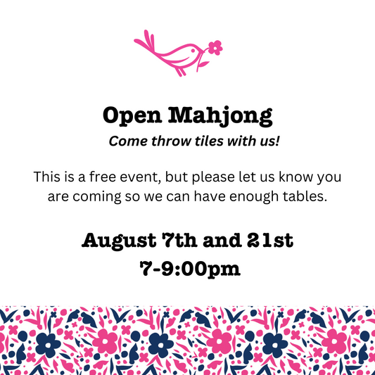 Open Mahjong Night