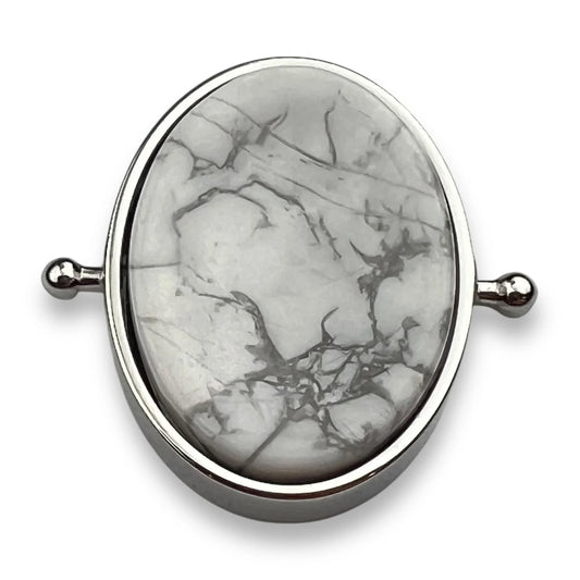 Howlite Worry Stone Element