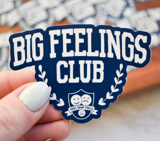 Big Feelings Club - Sticker