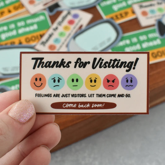 Thanks for Visiting - Sticker