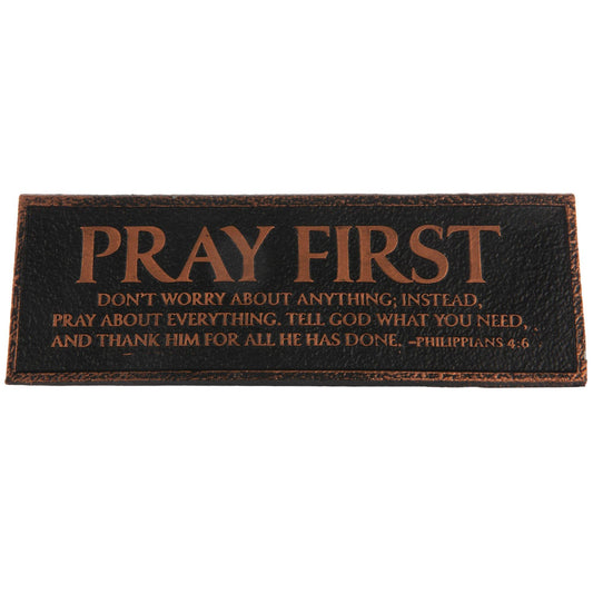 “Pray First” - Decor