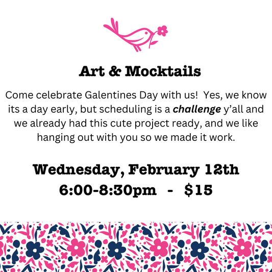 Art & Mocktails 02/12/25