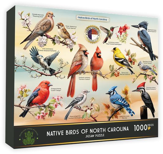 Native Birds of North Carolina Jigsaw Puzzle