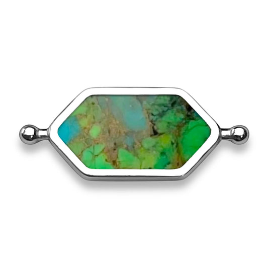 Water Lily Pond Mosaic Hexbar Element