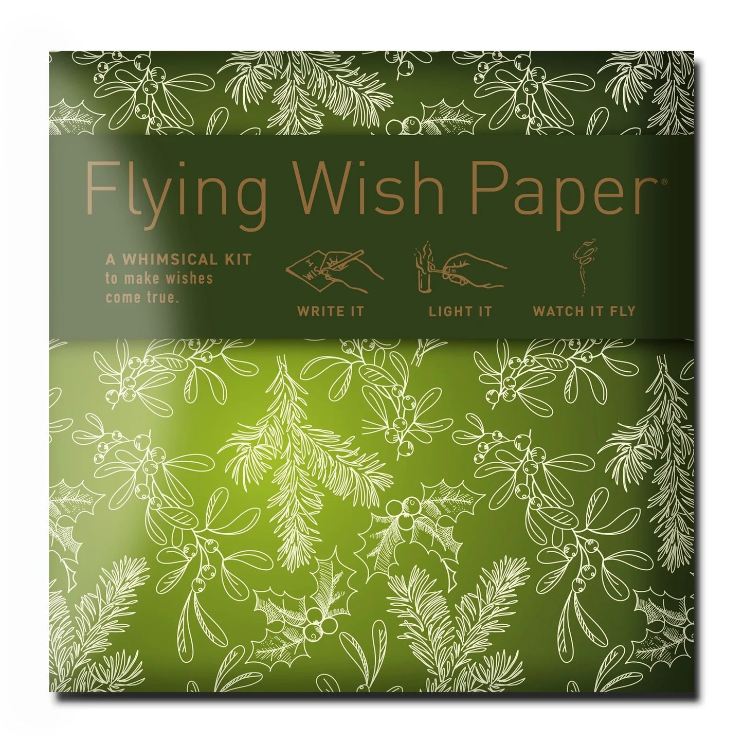 Green Holiday Wish Paper - Mini