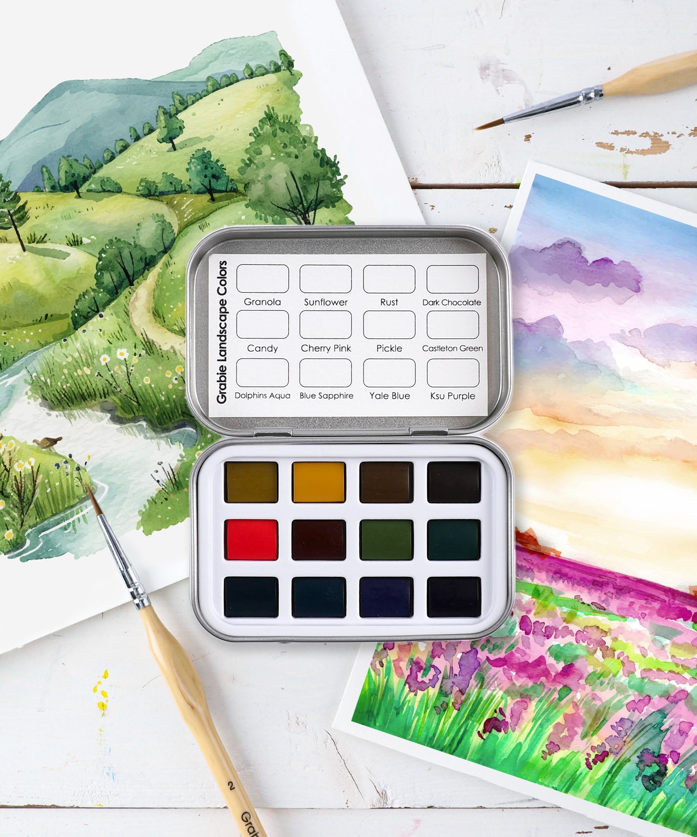 Watercolors - Landscape Palette