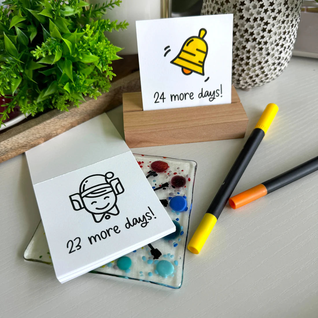 Advent Calendar Mini Coloring Book