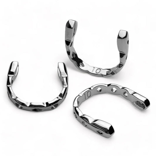 CrownCut Ring Band: Silver/9