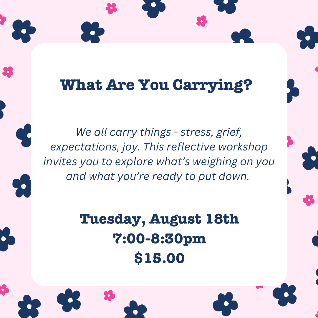 What Are You Carrying?
