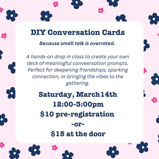 DIY Conversation Cards