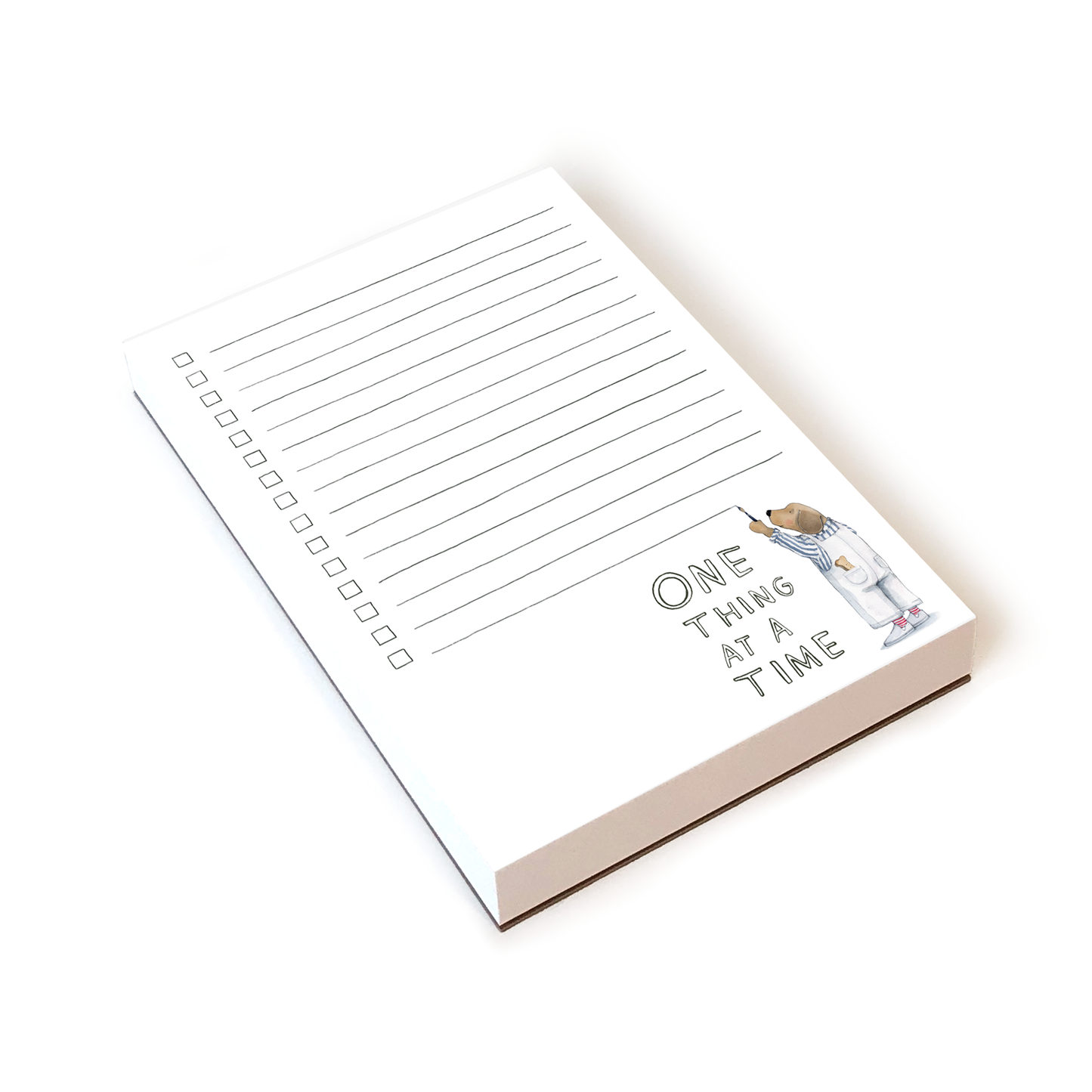 One Thing at a Time Notepad