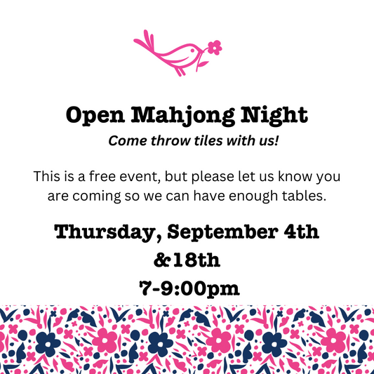Open Mahjong Nights