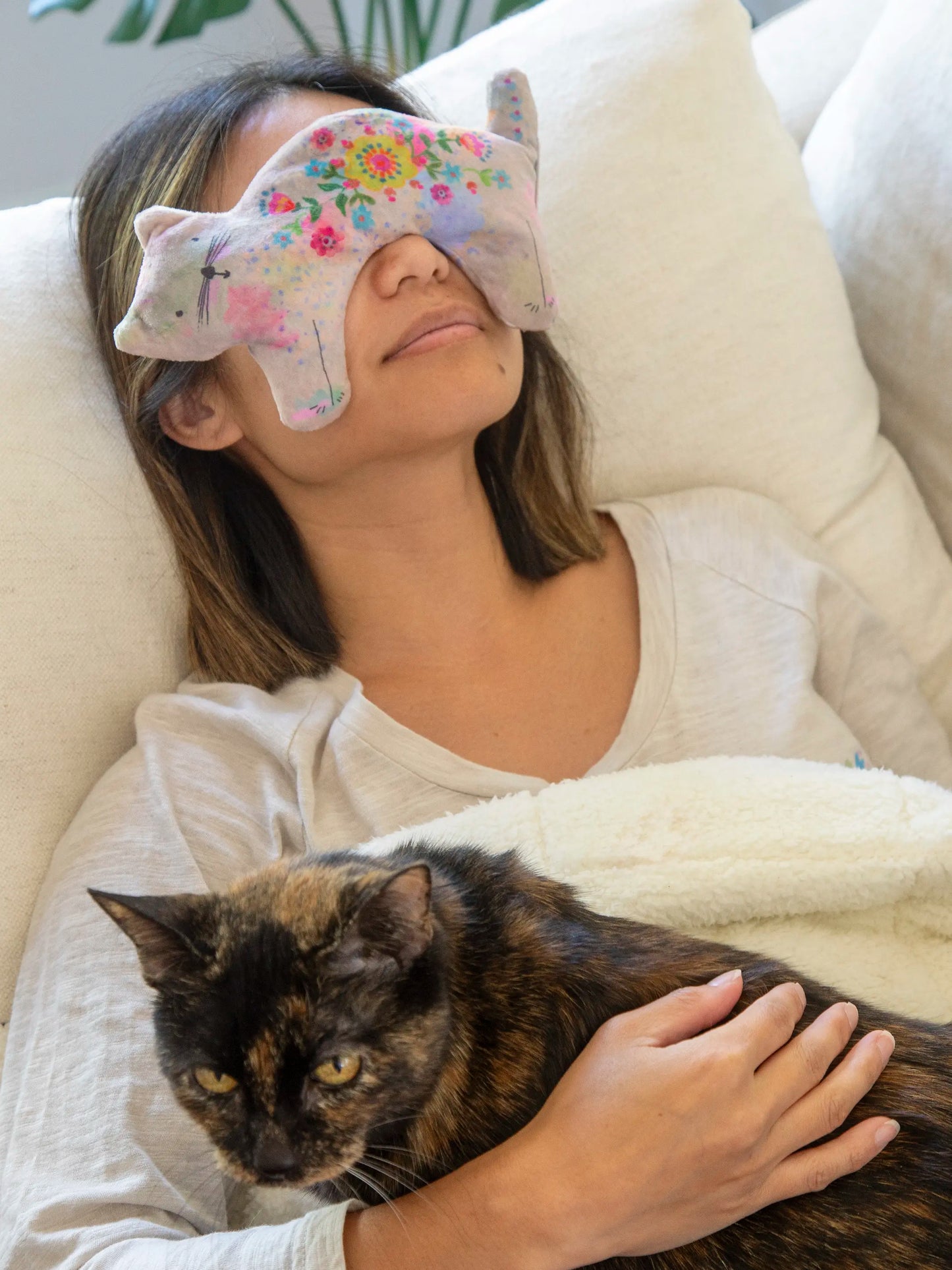 Weighted Eye Mask