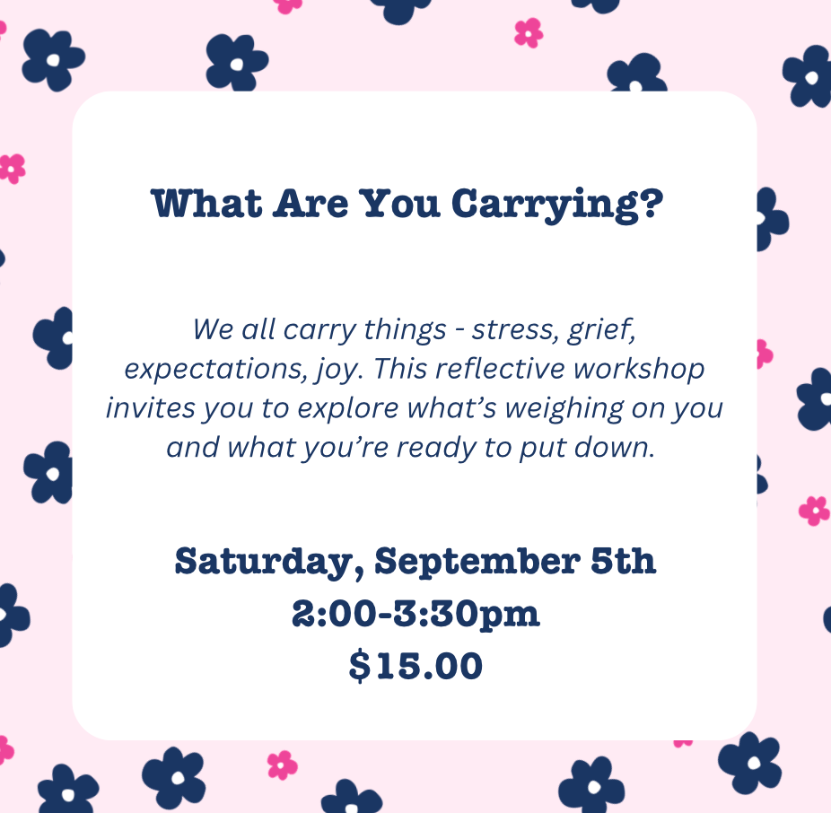 What Are You Carrying?
