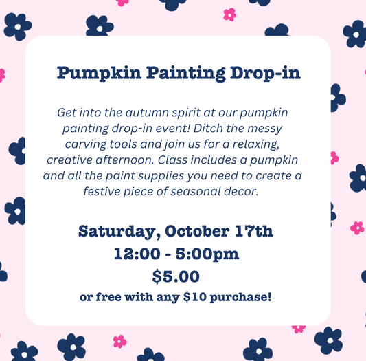 Pumpkin Painting Drop-in