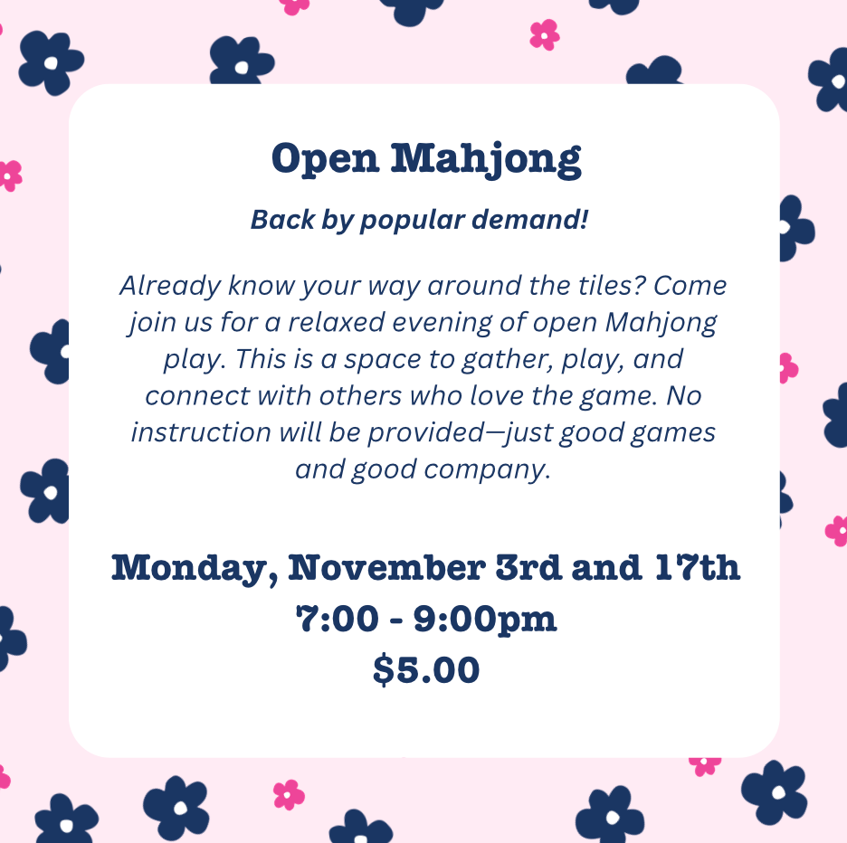 Open Mahjong - November 17th