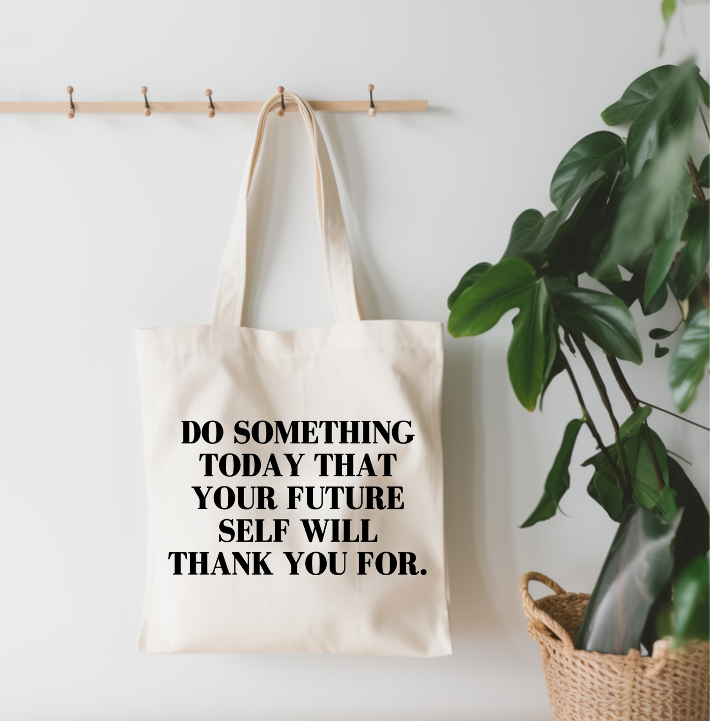 Do Something Canvas Tote Bag