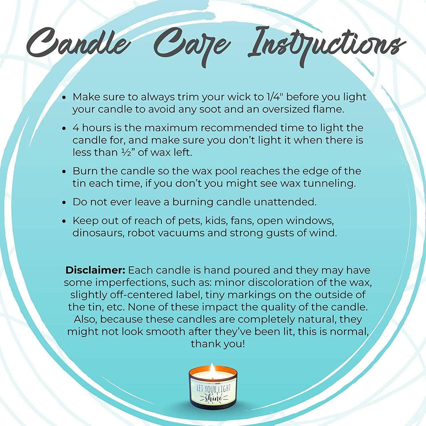 When Life Gives You A Dumpster Fire - 100% Soy Wax Candles: Caribbean Teakwood