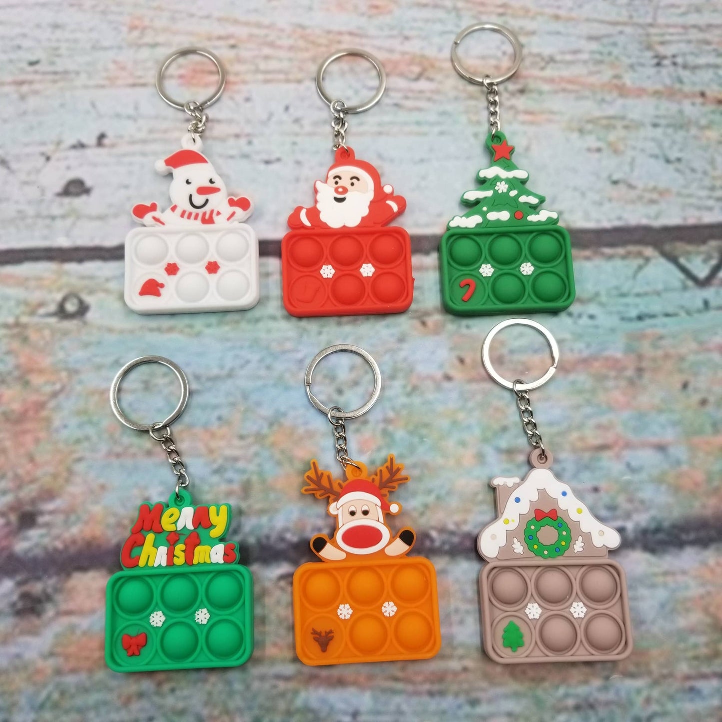 Christmas Pop Keychain - Tree