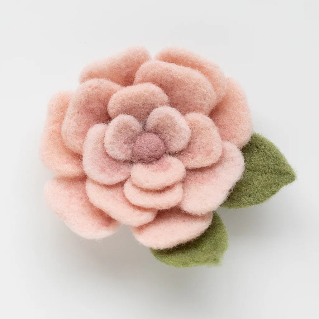 Mini Needle Felting Kit - Pink Rose