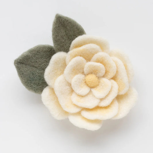 Mini Needle Felting Kit - White Rose